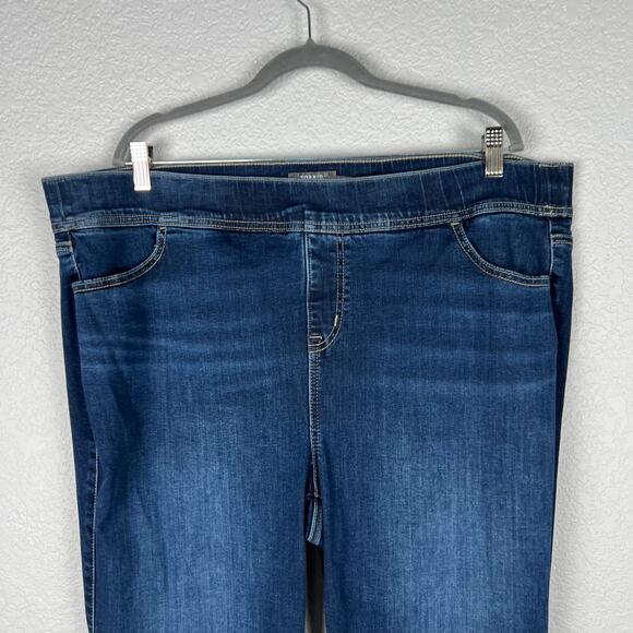 Torrid Dark Wash Lean Slim Boot Jeans Women's Size 3 3X - Picture 3 of 10